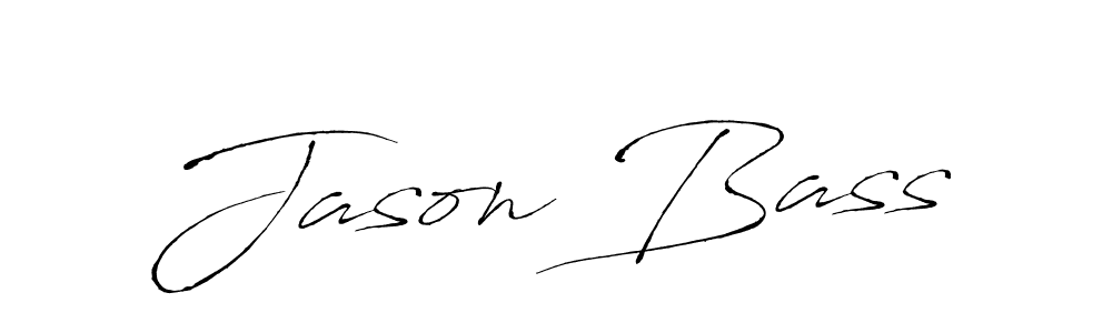 Design your own signature with our free online signature maker. With this signature software, you can create a handwritten (Antro_Vectra) signature for name Jason Bass. Jason Bass signature style 6 images and pictures png