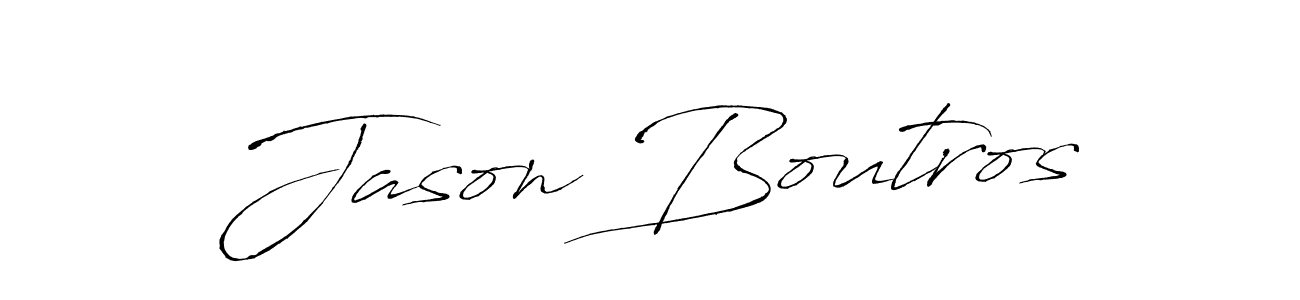 Also You can easily find your signature by using the search form. We will create Jason Boutros name handwritten signature images for you free of cost using Antro_Vectra sign style. Jason Boutros signature style 6 images and pictures png