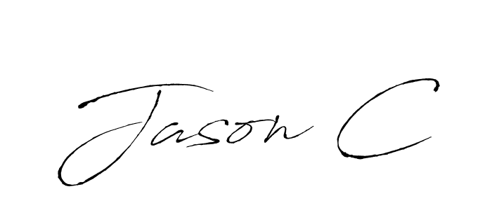 Use a signature maker to create a handwritten signature online. With this signature software, you can design (Antro_Vectra) your own signature for name Jason C. Jason C signature style 6 images and pictures png