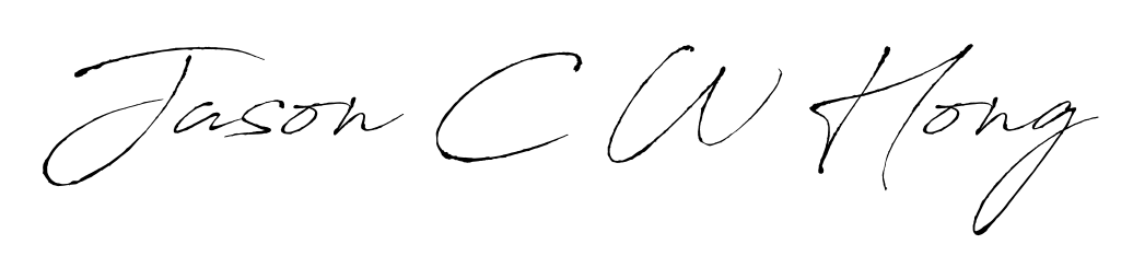 Create an unforgettable impression when signing with Jason C W Hong name styled in Antro_Vectra typography. 100% free online generator. Jason C W Hong signature style 6 images and pictures png