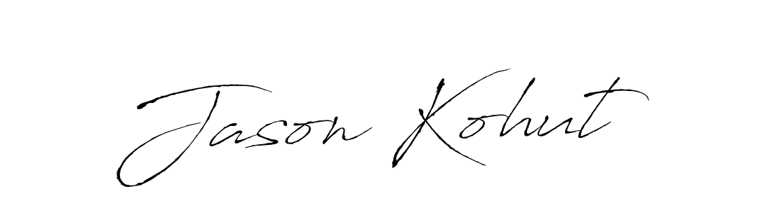 Similarly Antro_Vectra is the best handwritten signature design. Signature creator online .You can use it as an online autograph creator for name Jason Kohut. Jason Kohut signature style 6 images and pictures png