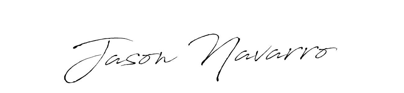 Design your own signature with our free online signature maker. With this signature software, you can create a handwritten (Antro_Vectra) signature for name Jason Navarro. Jason Navarro signature style 6 images and pictures png