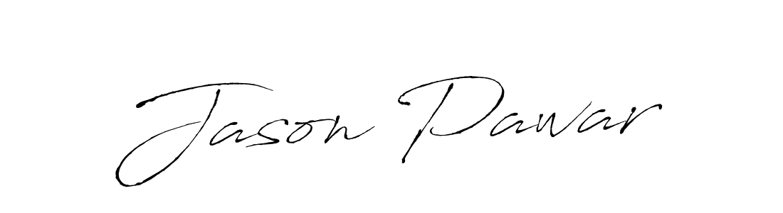 Make a beautiful signature design for name Jason Pawar. With this signature (Antro_Vectra) style, you can create a handwritten signature for free. Jason Pawar signature style 6 images and pictures png
