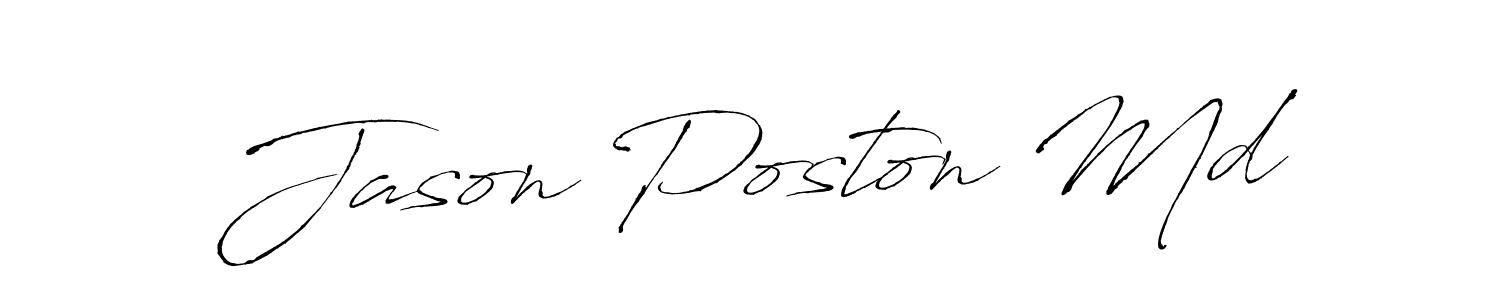 Use a signature maker to create a handwritten signature online. With this signature software, you can design (Antro_Vectra) your own signature for name Jason Poston Md. Jason Poston Md signature style 6 images and pictures png