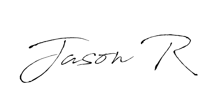 Use a signature maker to create a handwritten signature online. With this signature software, you can design (Antro_Vectra) your own signature for name Jason R. Jason R signature style 6 images and pictures png