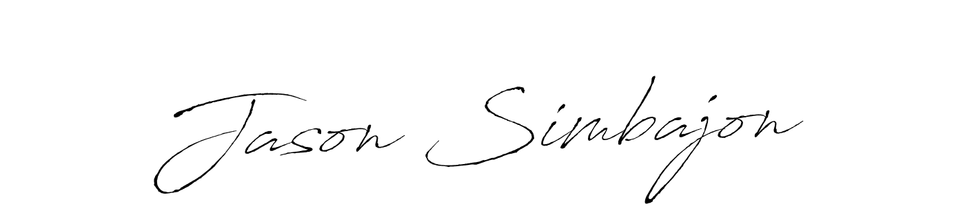 Similarly Antro_Vectra is the best handwritten signature design. Signature creator online .You can use it as an online autograph creator for name Jason Simbajon. Jason Simbajon signature style 6 images and pictures png