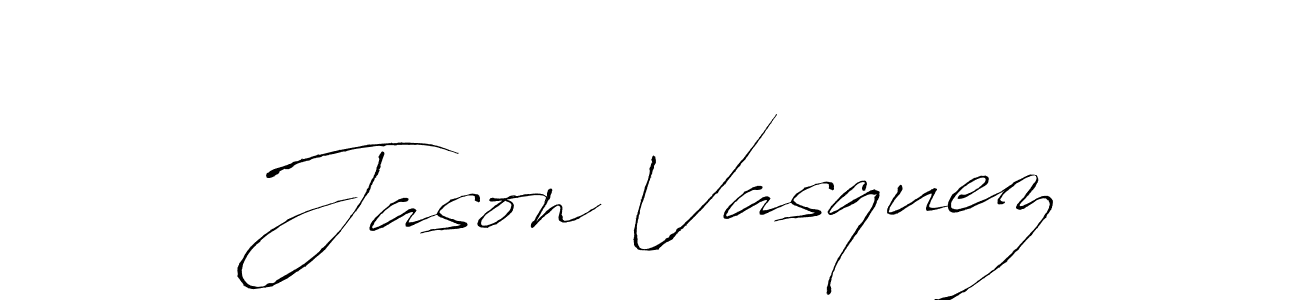 Make a beautiful signature design for name Jason Vasquez. With this signature (Antro_Vectra) style, you can create a handwritten signature for free. Jason Vasquez signature style 6 images and pictures png