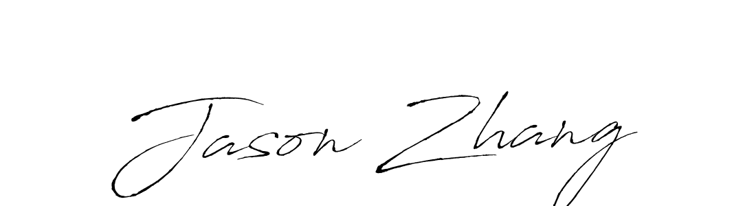 How to make Jason Zhang signature? Antro_Vectra is a professional autograph style. Create handwritten signature for Jason Zhang name. Jason Zhang signature style 6 images and pictures png