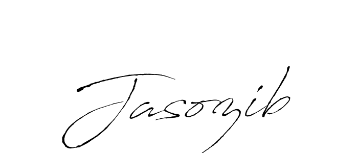 How to make Jasozib signature? Antro_Vectra is a professional autograph style. Create handwritten signature for Jasozib name. Jasozib signature style 6 images and pictures png