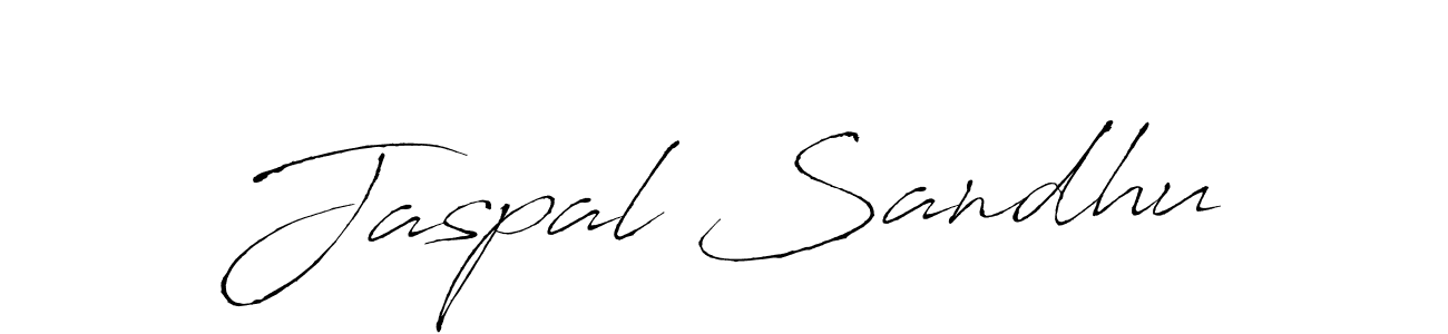 Make a beautiful signature design for name Jaspal Sandhu. With this signature (Antro_Vectra) style, you can create a handwritten signature for free. Jaspal Sandhu signature style 6 images and pictures png