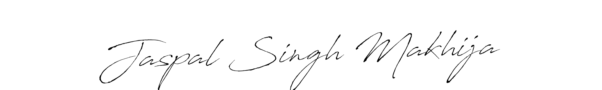 Jaspal Singh Makhija stylish signature style. Best Handwritten Sign (Antro_Vectra) for my name. Handwritten Signature Collection Ideas for my name Jaspal Singh Makhija. Jaspal Singh Makhija signature style 6 images and pictures png