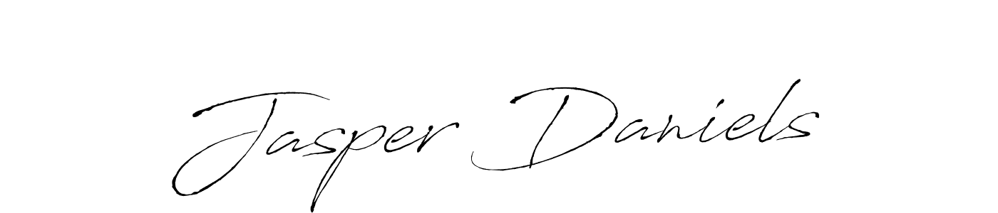 How to make Jasper Daniels name signature. Use Antro_Vectra style for creating short signs online. This is the latest handwritten sign. Jasper Daniels signature style 6 images and pictures png