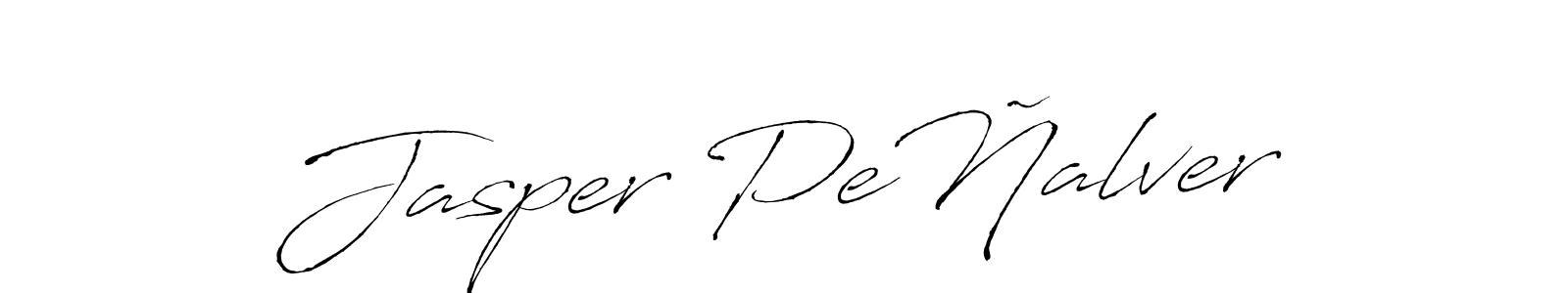 Design your own signature with our free online signature maker. With this signature software, you can create a handwritten (Antro_Vectra) signature for name Jasper PeÑalver. Jasper PeÑalver signature style 6 images and pictures png