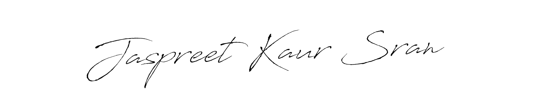 Use a signature maker to create a handwritten signature online. With this signature software, you can design (Antro_Vectra) your own signature for name Jaspreet Kaur Sran. Jaspreet Kaur Sran signature style 6 images and pictures png