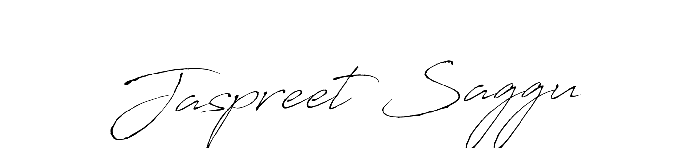 How to make Jaspreet Saggu signature? Antro_Vectra is a professional autograph style. Create handwritten signature for Jaspreet Saggu name. Jaspreet Saggu signature style 6 images and pictures png