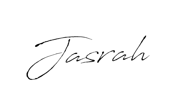 Jasrah stylish signature style. Best Handwritten Sign (Antro_Vectra) for my name. Handwritten Signature Collection Ideas for my name Jasrah. Jasrah signature style 6 images and pictures png