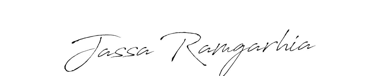 Antro_Vectra is a professional signature style that is perfect for those who want to add a touch of class to their signature. It is also a great choice for those who want to make their signature more unique. Get Jassa Ramgarhia name to fancy signature for free. Jassa Ramgarhia signature style 6 images and pictures png