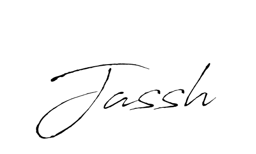 Jassh stylish signature style. Best Handwritten Sign (Antro_Vectra) for my name. Handwritten Signature Collection Ideas for my name Jassh. Jassh signature style 6 images and pictures png