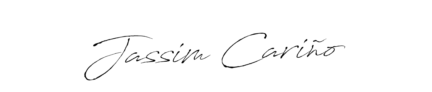 Also You can easily find your signature by using the search form. We will create Jassim Cariño name handwritten signature images for you free of cost using Antro_Vectra sign style. Jassim Cariño signature style 6 images and pictures png