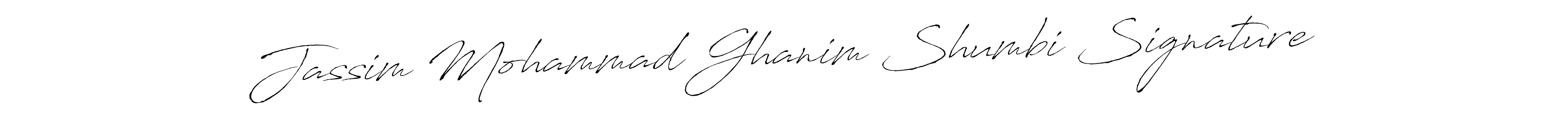 Use a signature maker to create a handwritten signature online. With this signature software, you can design (Antro_Vectra) your own signature for name Jassim Mohammad Ghanim Shumbi Signature. Jassim Mohammad Ghanim Shumbi Signature signature style 6 images and pictures png