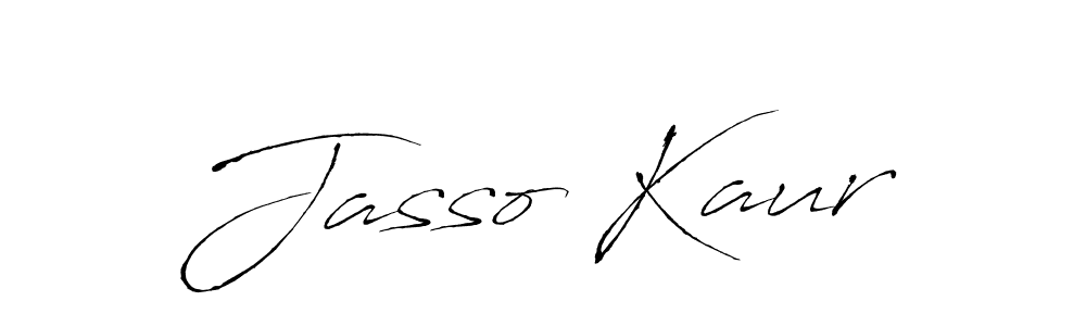 Create a beautiful signature design for name Jasso Kaur. With this signature (Antro_Vectra) fonts, you can make a handwritten signature for free. Jasso Kaur signature style 6 images and pictures png