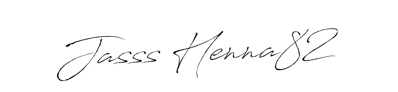 Use a signature maker to create a handwritten signature online. With this signature software, you can design (Antro_Vectra) your own signature for name Jasss Henna82. Jasss Henna82 signature style 6 images and pictures png