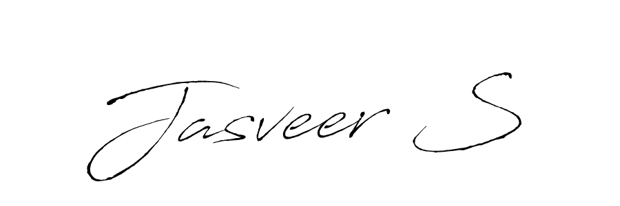 Use a signature maker to create a handwritten signature online. With this signature software, you can design (Antro_Vectra) your own signature for name Jasveer S. Jasveer S signature style 6 images and pictures png