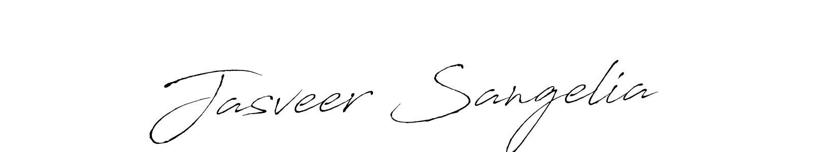 The best way (Antro_Vectra) to make a short signature is to pick only two or three words in your name. The name Jasveer Sangelia include a total of six letters. For converting this name. Jasveer Sangelia signature style 6 images and pictures png