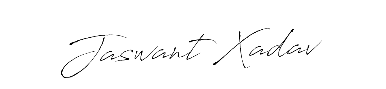 You should practise on your own different ways (Antro_Vectra) to write your name (Jaswant Xadav) in signature. don't let someone else do it for you. Jaswant Xadav signature style 6 images and pictures png