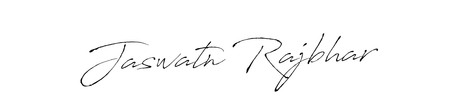 Also we have Jaswatn Rajbhar name is the best signature style. Create professional handwritten signature collection using Antro_Vectra autograph style. Jaswatn Rajbhar signature style 6 images and pictures png