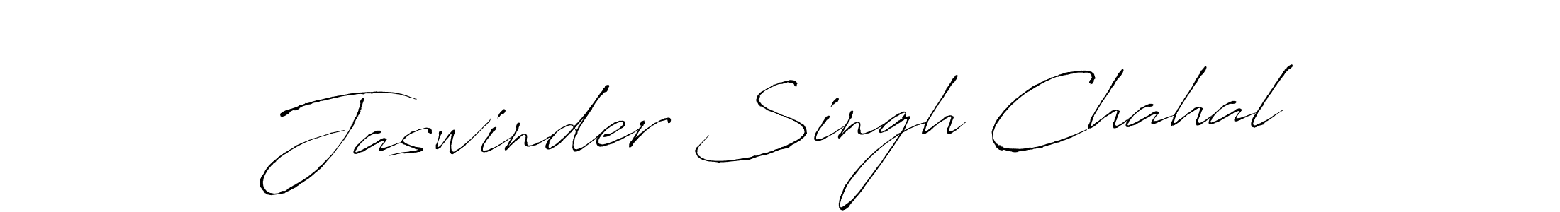 Use a signature maker to create a handwritten signature online. With this signature software, you can design (Antro_Vectra) your own signature for name Jaswinder Singh Chahal. Jaswinder Singh Chahal signature style 6 images and pictures png