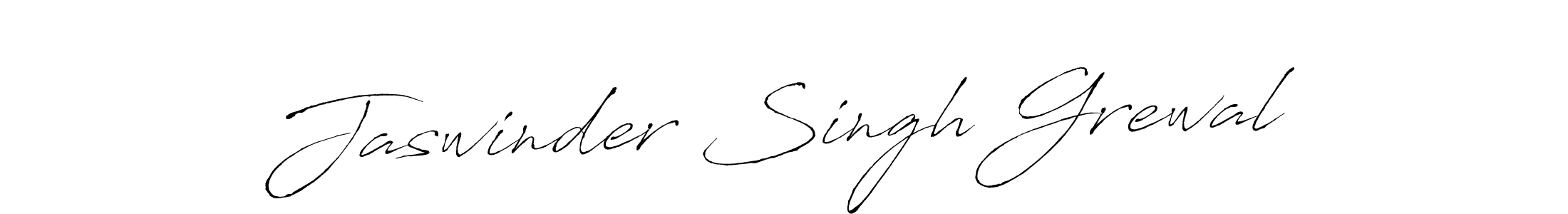 Make a beautiful signature design for name Jaswinder Singh Grewal. With this signature (Antro_Vectra) style, you can create a handwritten signature for free. Jaswinder Singh Grewal signature style 6 images and pictures png