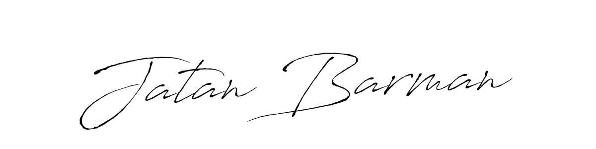 Create a beautiful signature design for name Jatan Barman. With this signature (Antro_Vectra) fonts, you can make a handwritten signature for free. Jatan Barman signature style 6 images and pictures png
