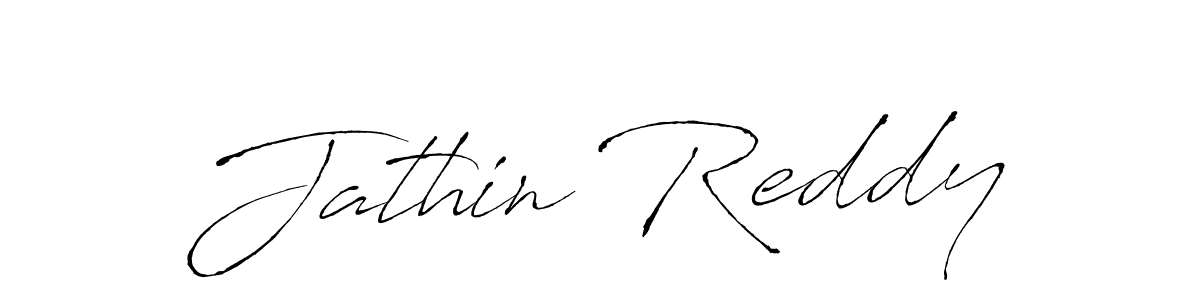 Use a signature maker to create a handwritten signature online. With this signature software, you can design (Antro_Vectra) your own signature for name Jathin Reddy. Jathin Reddy signature style 6 images and pictures png