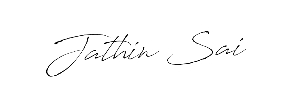 You should practise on your own different ways (Antro_Vectra) to write your name (Jathin Sai) in signature. don't let someone else do it for you. Jathin Sai signature style 6 images and pictures png