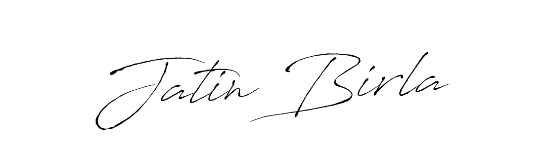 Jatin Birla stylish signature style. Best Handwritten Sign (Antro_Vectra) for my name. Handwritten Signature Collection Ideas for my name Jatin Birla. Jatin Birla signature style 6 images and pictures png