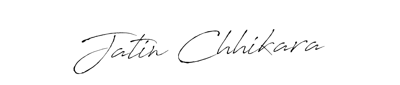 The best way (Antro_Vectra) to make a short signature is to pick only two or three words in your name. The name Jatin Chhikara include a total of six letters. For converting this name. Jatin Chhikara signature style 6 images and pictures png