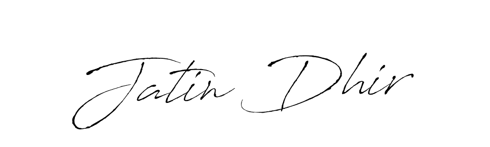 Make a short Jatin Dhir signature style. Manage your documents anywhere anytime using Antro_Vectra. Create and add eSignatures, submit forms, share and send files easily. Jatin Dhir signature style 6 images and pictures png