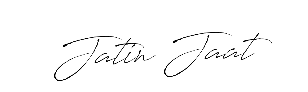 Jatin Jaat stylish signature style. Best Handwritten Sign (Antro_Vectra) for my name. Handwritten Signature Collection Ideas for my name Jatin Jaat. Jatin Jaat signature style 6 images and pictures png
