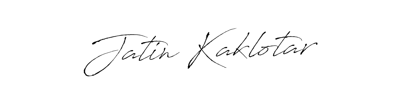 Also we have Jatin Kaklotar name is the best signature style. Create professional handwritten signature collection using Antro_Vectra autograph style. Jatin Kaklotar signature style 6 images and pictures png