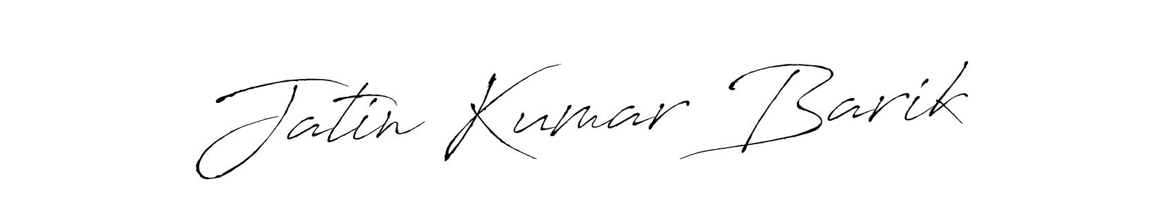 Design your own signature with our free online signature maker. With this signature software, you can create a handwritten (Antro_Vectra) signature for name Jatin Kumar Barik. Jatin Kumar Barik signature style 6 images and pictures png