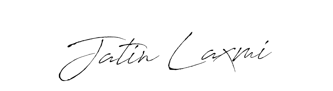 How to make Jatin Laxmi signature? Antro_Vectra is a professional autograph style. Create handwritten signature for Jatin Laxmi name. Jatin Laxmi signature style 6 images and pictures png