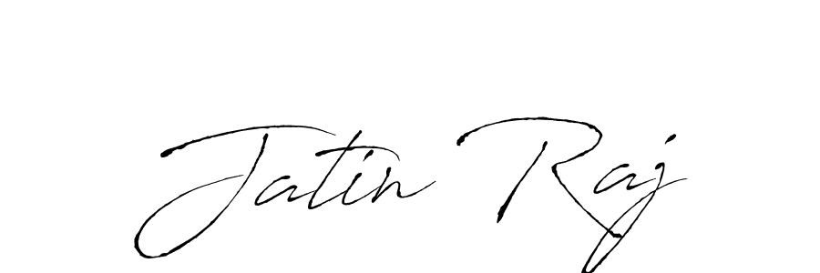 Make a beautiful signature design for name Jatin Raj. With this signature (Antro_Vectra) style, you can create a handwritten signature for free. Jatin Raj signature style 6 images and pictures png