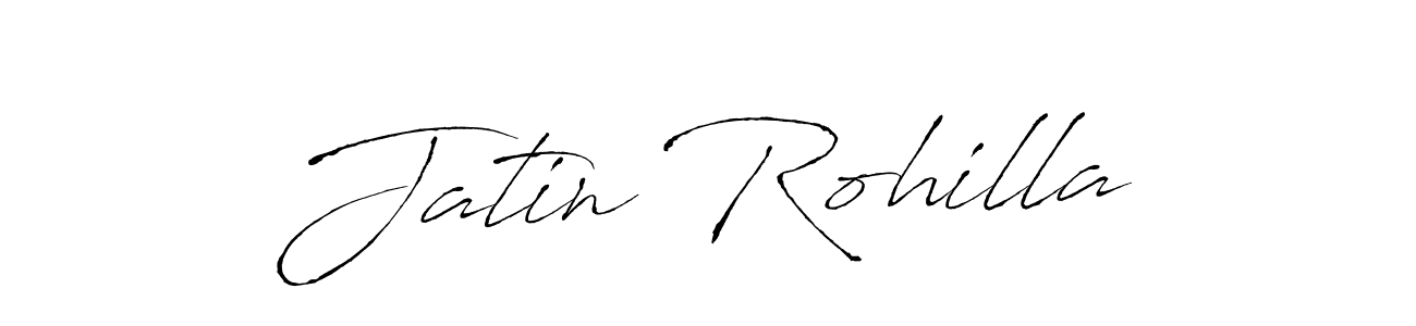 The best way (Antro_Vectra) to make a short signature is to pick only two or three words in your name. The name Jatin Rohilla include a total of six letters. For converting this name. Jatin Rohilla signature style 6 images and pictures png