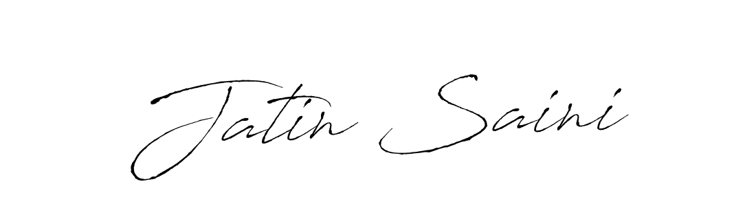 You can use this online signature creator to create a handwritten signature for the name Jatin Saini. This is the best online autograph maker. Jatin Saini signature style 6 images and pictures png