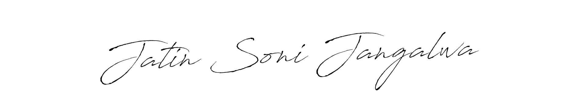 The best way (Antro_Vectra) to make a short signature is to pick only two or three words in your name. The name Jatin Soni Jangalwa include a total of six letters. For converting this name. Jatin Soni Jangalwa signature style 6 images and pictures png