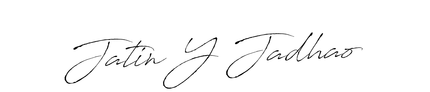 Make a short Jatin Y Jadhao signature style. Manage your documents anywhere anytime using Antro_Vectra. Create and add eSignatures, submit forms, share and send files easily. Jatin Y Jadhao signature style 6 images and pictures png