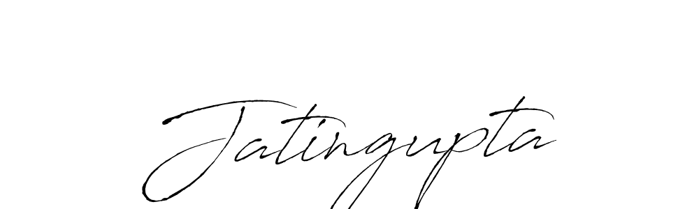 How to make Jatingupta signature? Antro_Vectra is a professional autograph style. Create handwritten signature for Jatingupta name. Jatingupta signature style 6 images and pictures png
