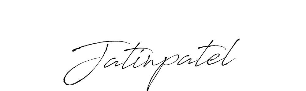 You should practise on your own different ways (Antro_Vectra) to write your name (Jatinpatel) in signature. don't let someone else do it for you. Jatinpatel signature style 6 images and pictures png