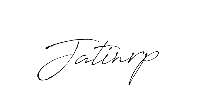 Jatinrp stylish signature style. Best Handwritten Sign (Antro_Vectra) for my name. Handwritten Signature Collection Ideas for my name Jatinrp. Jatinrp signature style 6 images and pictures png